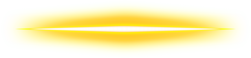 Glowing Yellow Neon Line